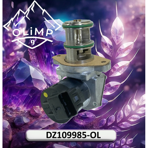 Клапан вихлопних газів DZ109985-OL, DZ109985, DZ111267, DZ123152, RE535294 до техніки Case, New Holland