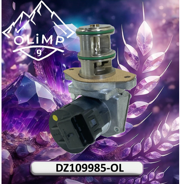 Клапан вихлопних газів DZ109985-OL, DZ109985, DZ111267, DZ123152, RE535294 до техніки Case, New Holland