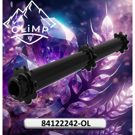 Вал похилої камери з зірочками 84122242-OL, 84122242 до техніки Case, New Holland