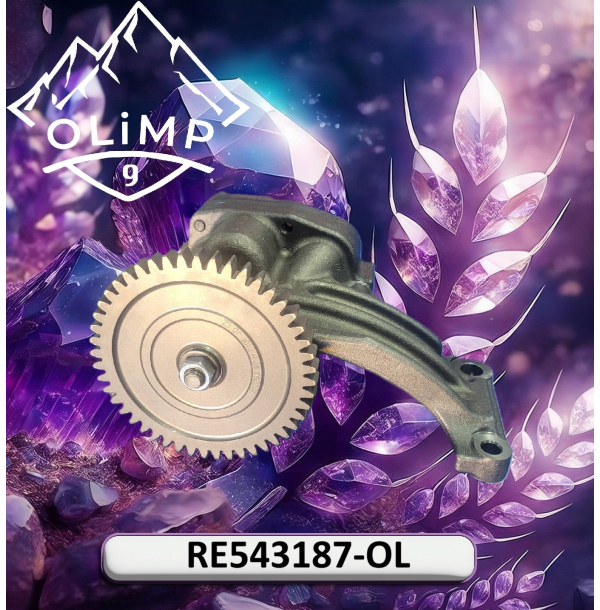 Насос масляний RE543187-OL, RE543187, SE501270, RE533975, RE519513 до John Deere